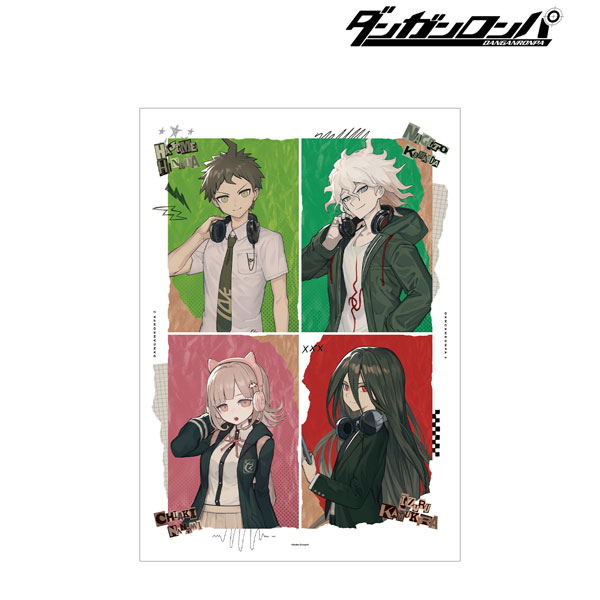 ダンガンロンパシリーズ lackさんイラスト 日向創＆狛枝凪斗＆七海千秋