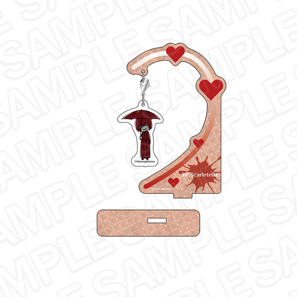 文字化化 ふらふらアクリルスタンド 赤い傘の男[コンテンツシード