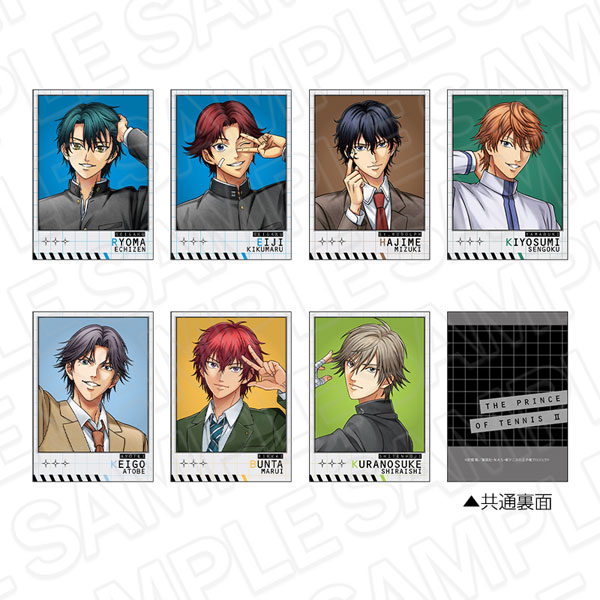 新テニスの王子様 インスタントフォト風ブロマイド(ブラインド) 制服