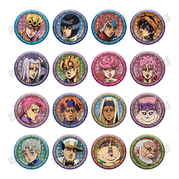 アニメ『ジョジョの奇妙な冒険 黄金の風』 缶バッジコレクション[RE