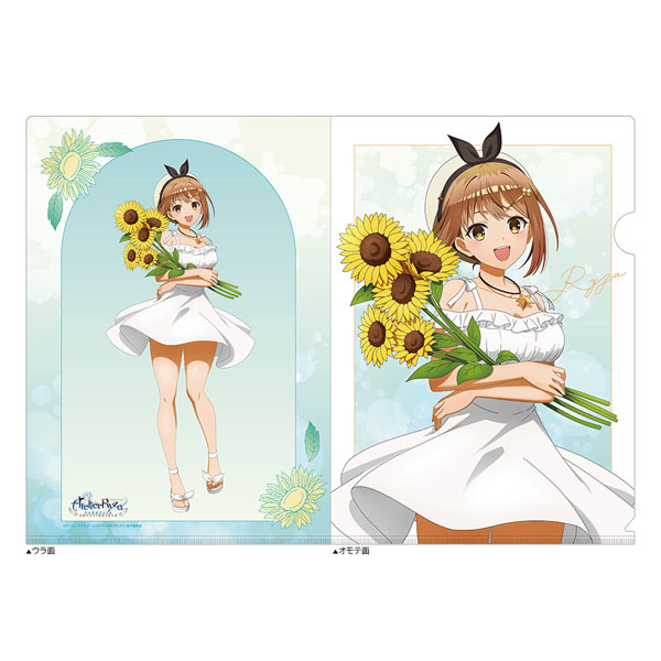 ライザのアトリエ]クリアファイル(ライザ/白ワンピース)[カーテン魂