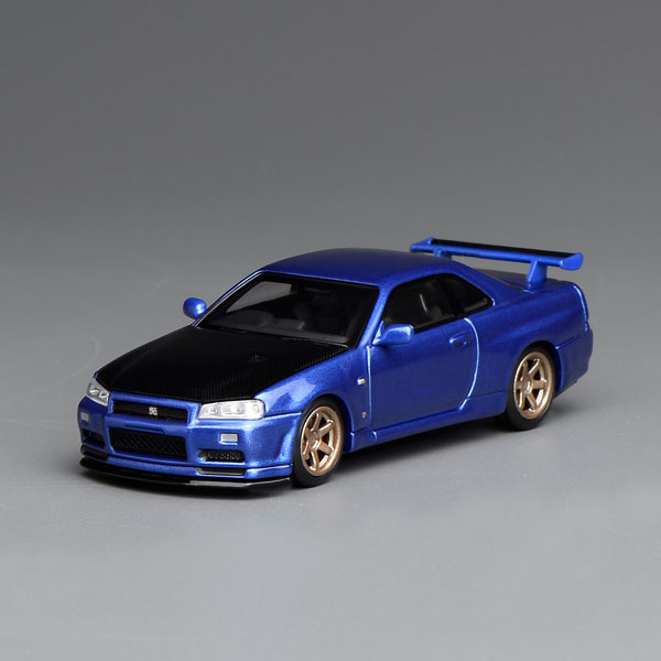 1/64 NISSAN SKYLINE GT-R (R34) V-SPEC II CUSTOMIZED カーボン