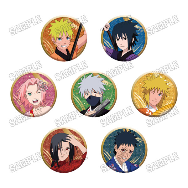 TVアニメ『NARUTO-ナルト- 疾風伝』 描き下ろし缶バッジコレクション