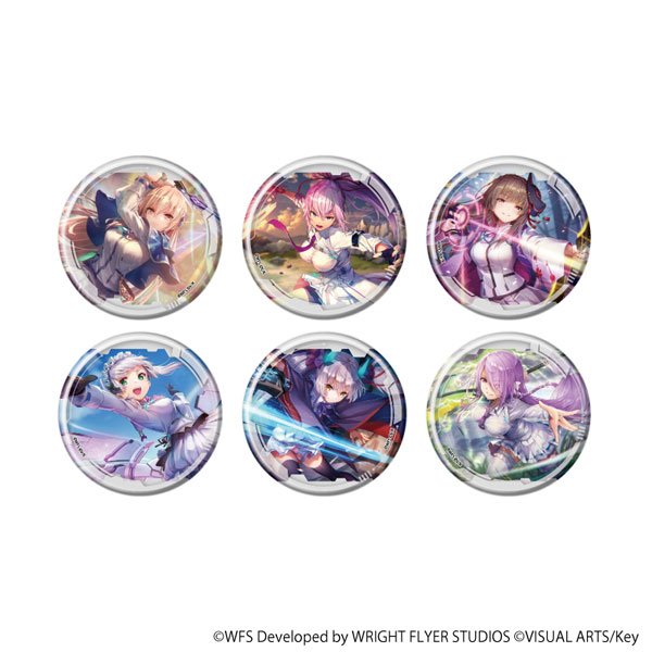 缶バッジ「ヘブンバーンズレッド」33/第30G部隊 公式イラスト 6個入り