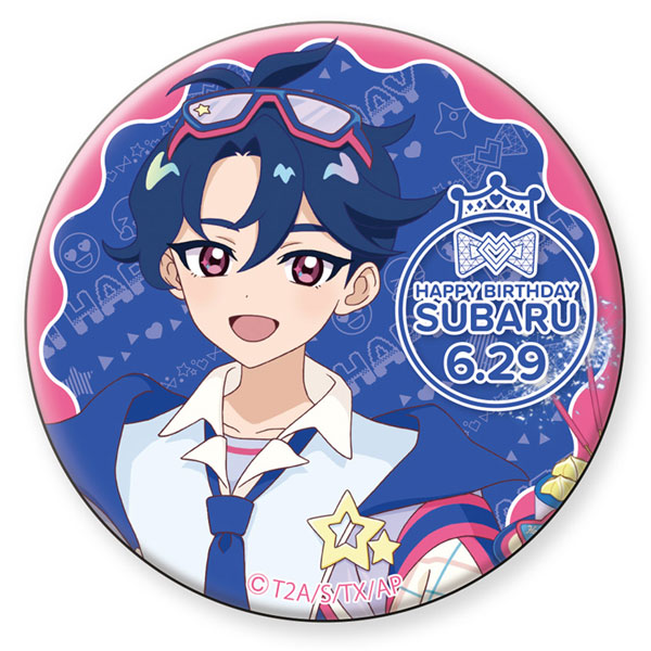 ひみつのアイプリ ハピプリバースデー202506 缶バッジ すばる[グルーヴ