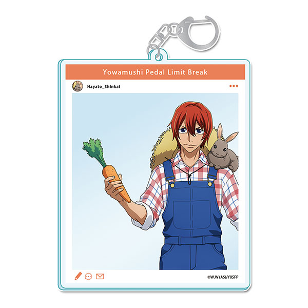 弱虫ペダル LIMIT BREAK 描き下ろし SNS風アクリルキーホルダー 新開