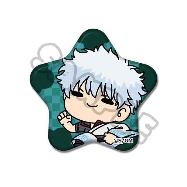 新劇場版 銀魂 -吉原大炎上-』 星型缶バッジ(mochochoシリーズ) A(坂田