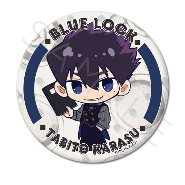 TVアニメ『ブルーロック』第10弾 丸形缶バッジ(75mm) WF (烏旅人