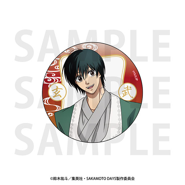 TVアニメ『SAKAMOTO DAYS』メタリック缶バッジ 描き下ろし等身「五神