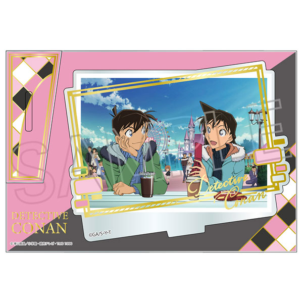 名探偵コナン 箔押しアクリルスタンド 工藤新一＆毛利蘭[ツインクル