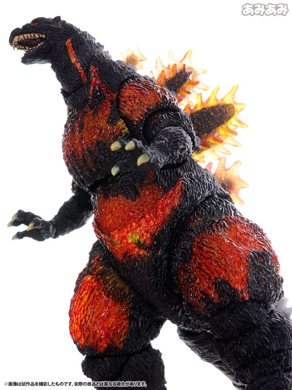 中古】(本体A/箱B)【初回特典付】 S.H.モンスターアーツ ゴジラ(1995