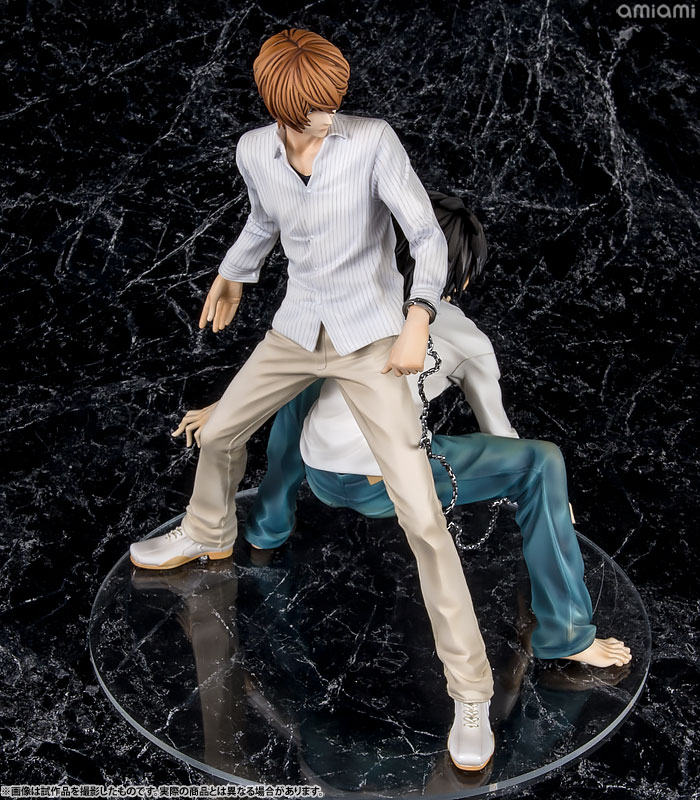 G.E.M.シリーズ DEATH NOTE(デスノート) 夜神月＆L 完成品フィギュア