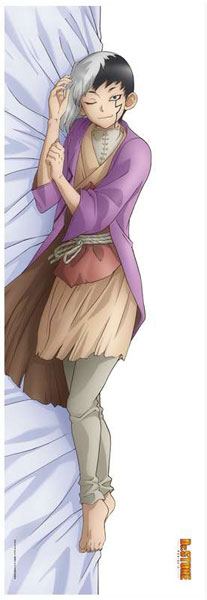 Dr.STONE 描き下ろし 2WAYトリコット抱き枕カバー あさぎりゲン[エムズ