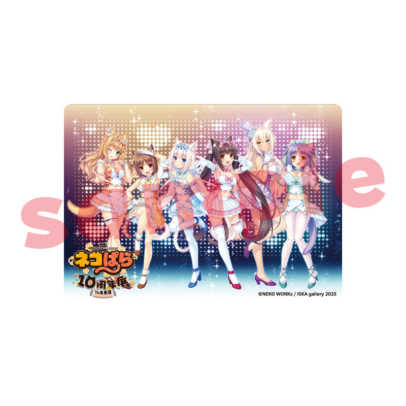 ネコぱら10周年展in馬車道』 アクリルトレカ 10個入りBOX[キャラマ