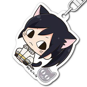 アニメK MISSING KINGS 夜刀神狗朗 ネコ 缶バッジ 劇場版 K MISSING