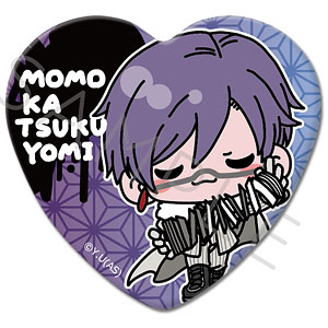 桃源暗鬼』ハート型缶バッジ MJ (桃寺神門)[シンクイノベーション