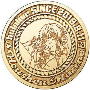 限定販売】【特典】ホロライブ 宝鐘マリン記念コイン シルバー