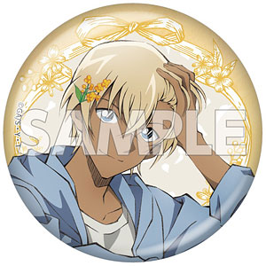 名探偵コナン ちょいデカホロ缶バッジ 花冠-flow in the wind-(キッド