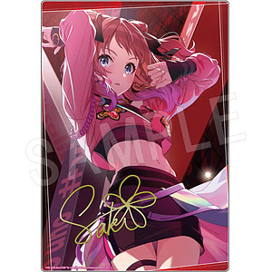 学園アイドルマスター サイン入りアクリルアートパネル 花海佑芽（再販