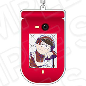 おそ松さん ガラケーキーホルダー カラ松 ジャージメイド ver