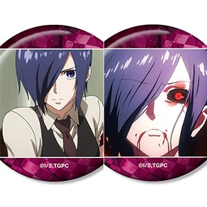TVアニメ『東京喰種トーキョーグール』 金木研 場面写缶バッジ5個