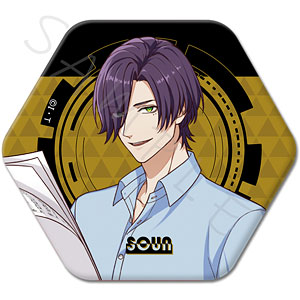 ライドカメンズ』六角形缶バッジ J (高塔雨竜)[シンクイノベーション