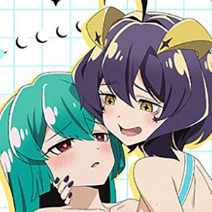 魔法少女にあこがれて]描き下ろしラバーマット(柊うてな＆阿良河キウィ