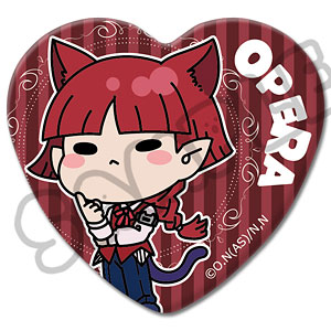 アニメ『魔入りました！入間くん』ハート型缶バッジ MD(シャックス