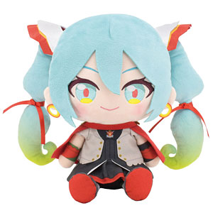 ガンダム45周年×初音ミク ぬいぐるみ 初音ミク×機動戦士ガンダム