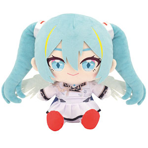 ガンダム45周年×初音ミク ぬいぐるみ 初音ミク×機動戦士ガンダム