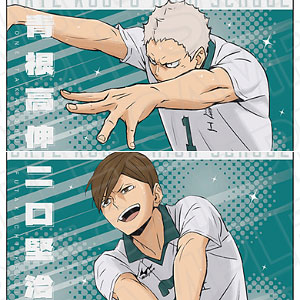 アニメ「ハイキュー！！」 ポストカード2枚セット 鴎台高校[コンテンツ