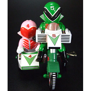 EX三輪車「秘密戦隊ゴレンジャー」アオレンジャー+キレンジャー B