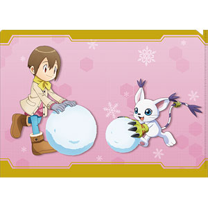 デジモンアドベンチャー クリアファイル 城戸丈＆ゴマモン[ムービック