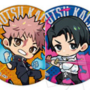 呪術廻戦 トレーディング グリッター缶バッジ Art by くるみつ 8個入り