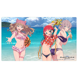 グリッドマン ユニバース 描き下ろしラバーマット(宝多六花＆新条