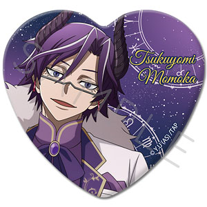 TVアニメ「桃源暗鬼」第4弾 ハート型缶バッジ CE (花魁坂京夜)[シンク