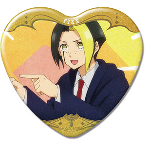 TVアニメ「マッシュル-MASHLE-」 ハート型ホログラム缶バッジ デザイン