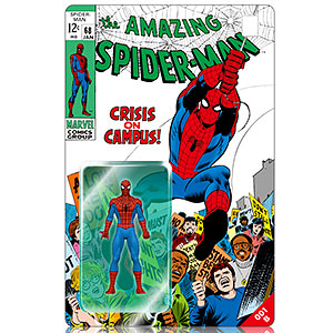 ポケットカバー『マーベル・コミック』 シリーズ1 #001 スパイダーマン