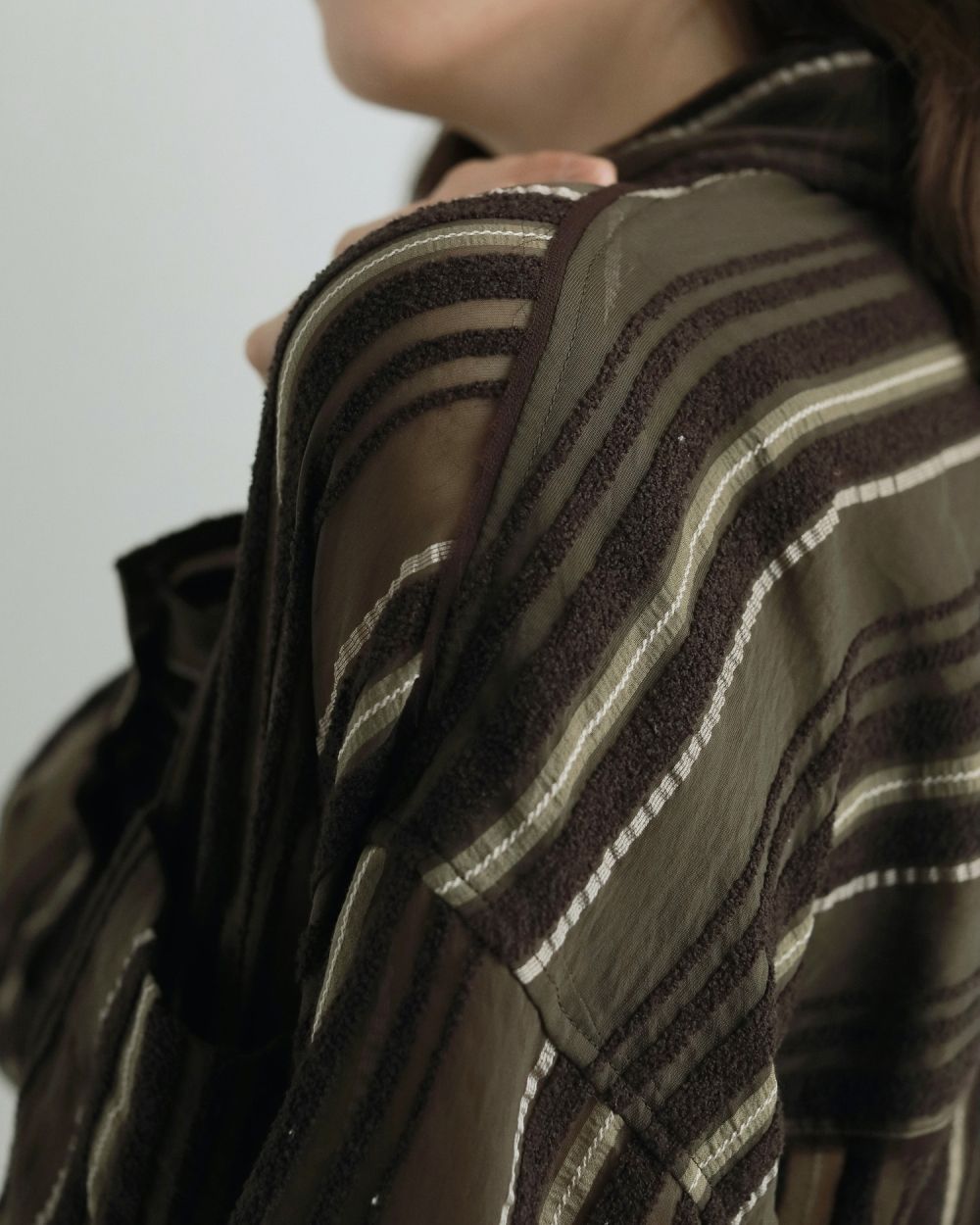 ànuke online store（アンヌーク） / Sheer Stripe ShirtsSheer Stripe