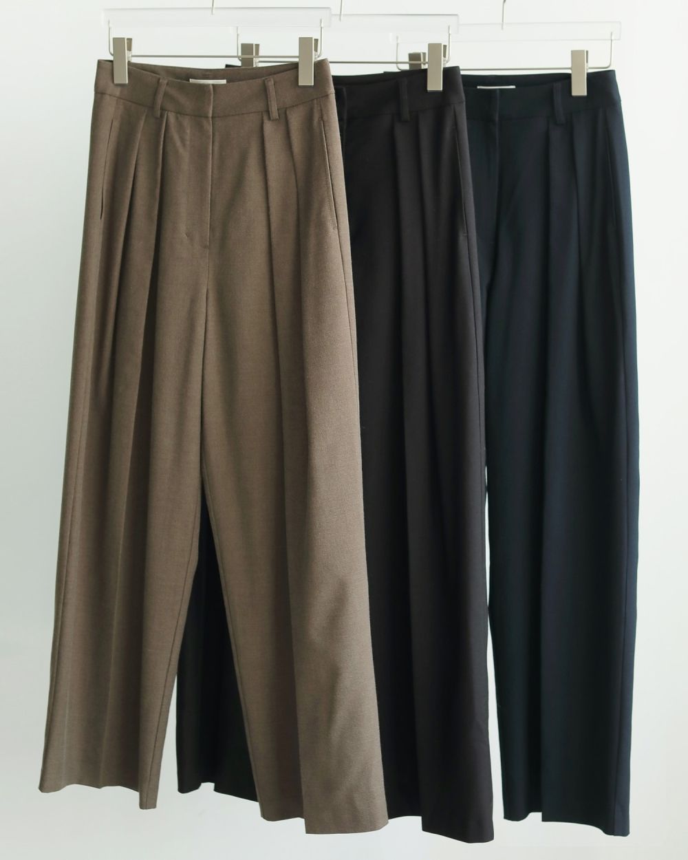 ànuke online store（アンヌーク） / Tuck Wide PantsTuck Wide Pants