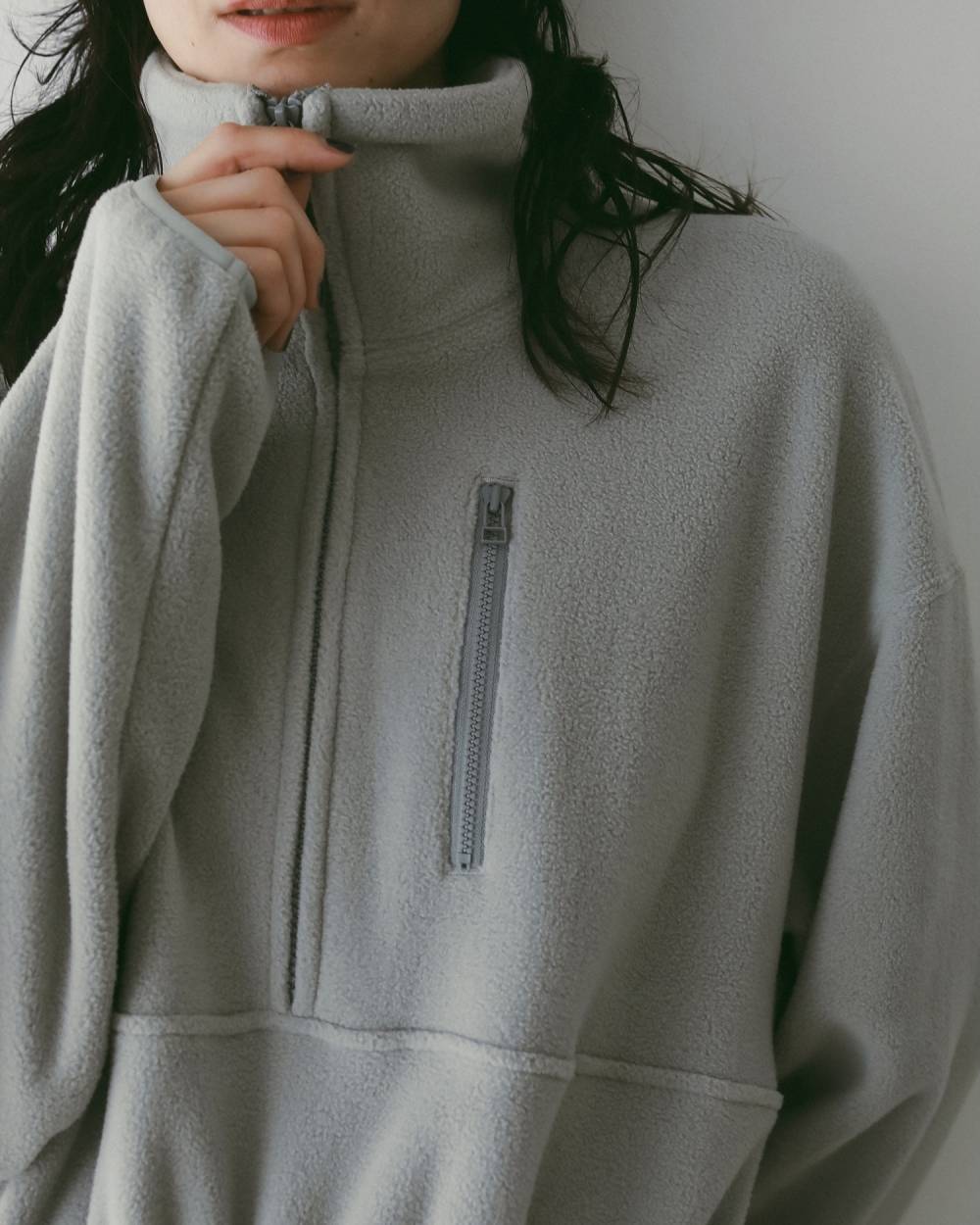 ànuke online store（アンヌーク） / Fleece Halfzip