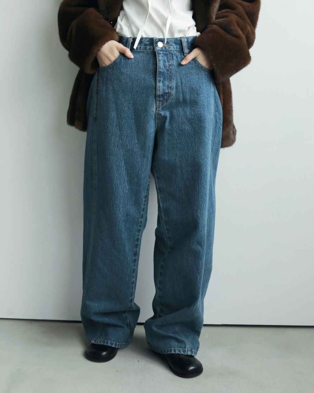 ànuke online store（アンヌーク） / Panel Loose DenimPanel Loose