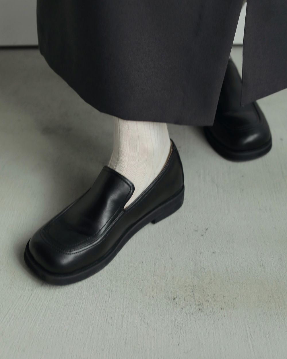 ànuke online store（アンヌーク） / Ecoleather LoafersEcoleather