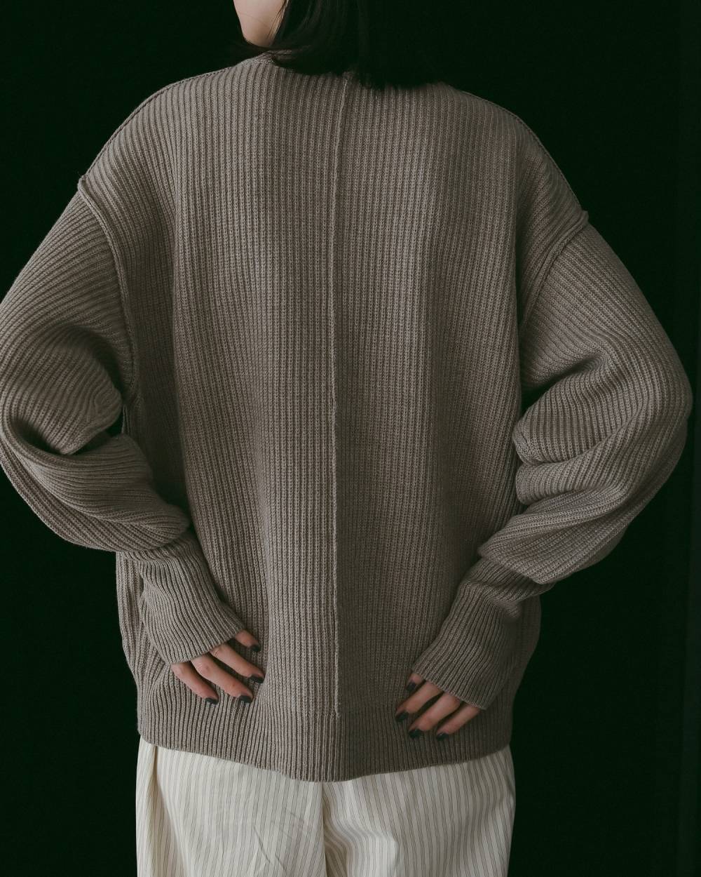 ànuke online store（アンヌーク） / Slit Rib KnitSlit Rib Knit