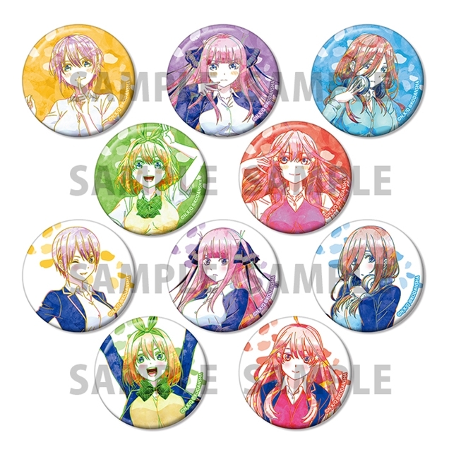 五等分の花嫁 POP UP SHOP&キャンペーンin アニメイト」が4月12日より