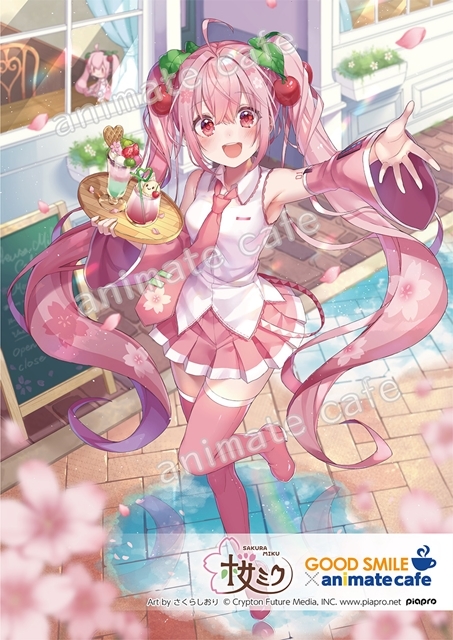 桜ミク』とアニメイトカフェのコラボカフェ開始決定！ | アニメイト