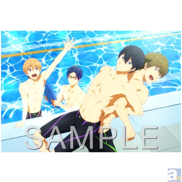テレビアニメ『Free!』より、3枚セットポストカードが登場