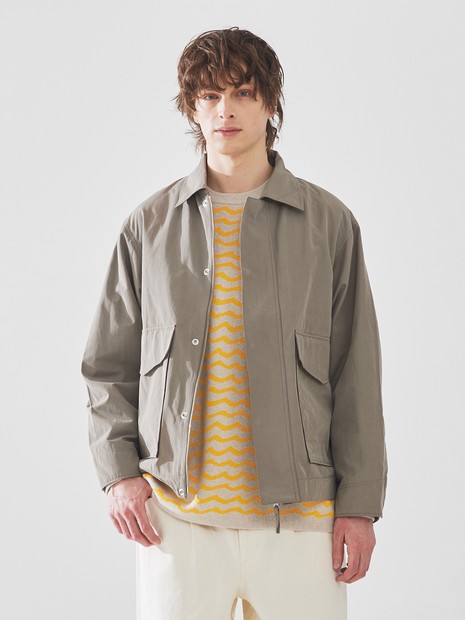 撥水】パウダーピーチ ウェザーブルゾン/ A-2型｜OUTLET (MEN'S