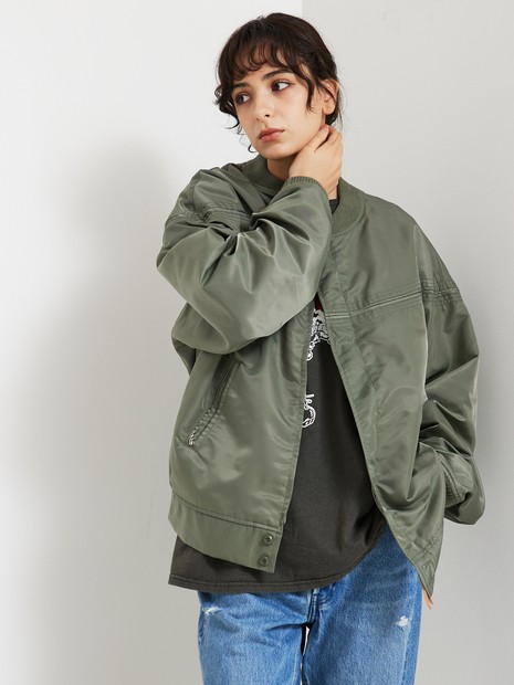 TOWNCRAFT/タウンクラフト】60S DERBY STYLED JACKET MA-1 FABRIC