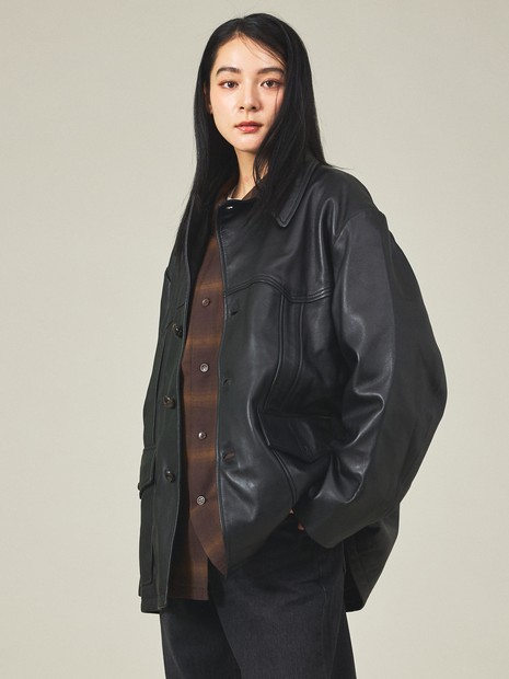 TOWNCRAFT / タウンクラフト】LEATHER RANCHER COAT / レザー